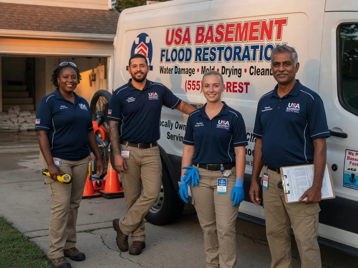 Basement Flood Cleanup company in La Russell, MO